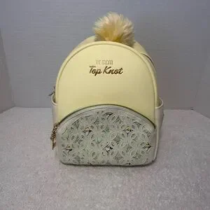 Loungefly Tinkerbell Backpack The Original Top Knot Disney Loungefly Tinkerbell Top Knot Mini Backpack New NWT  main image 4